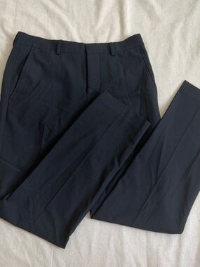 jf j.ferrar Men's Dress Pants in Navy Blue